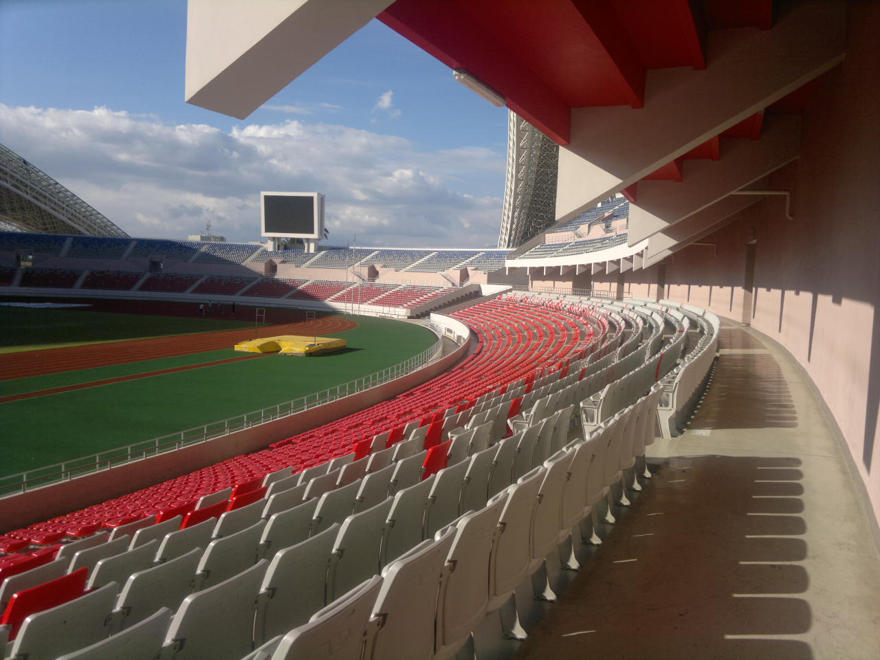 Estadio Nacional - Vista desde graderías